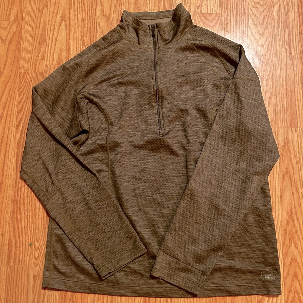 REI men’s sweater sz L